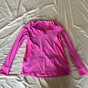 Champion hot pink workout sweatshirt